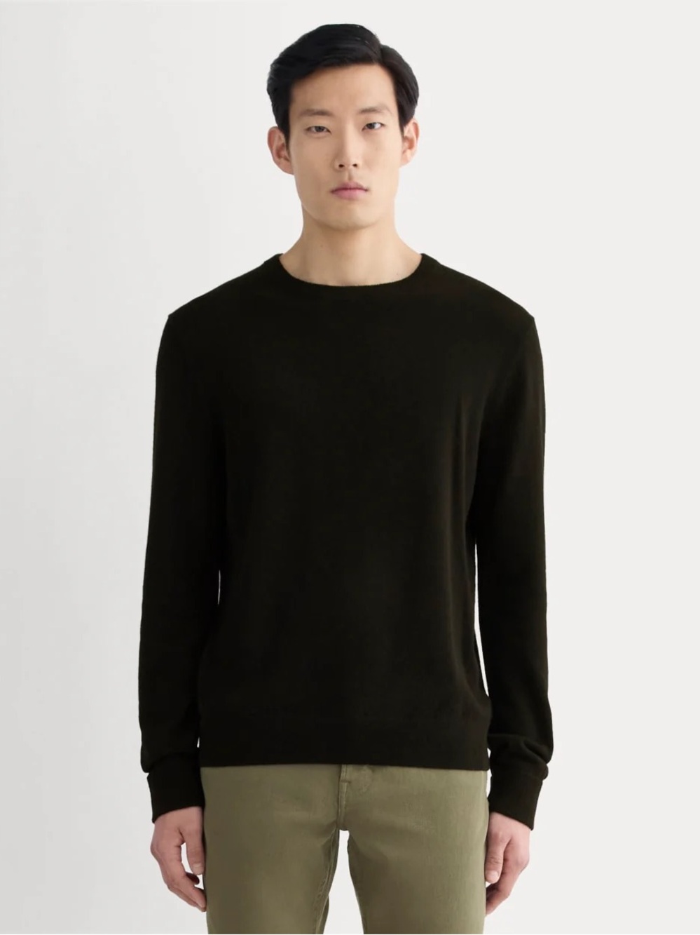 Everlane The Cashmere Crew in Black Size: XL, NWT